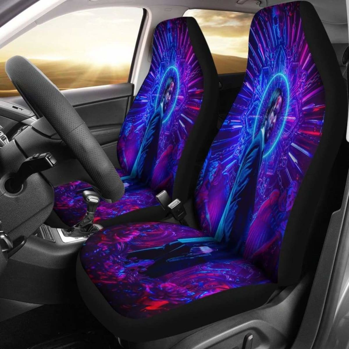 John Wick 3 2019 Car Seat Covers Universal Fit 051012