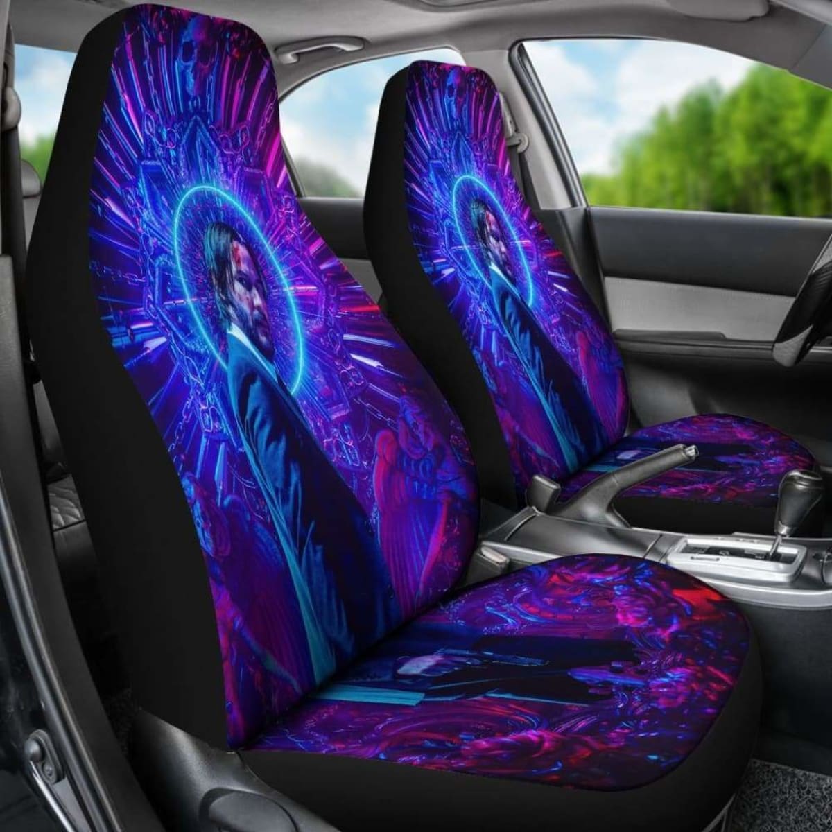 John Wick 3 2019 Car Seat Covers Universal Fit 051012