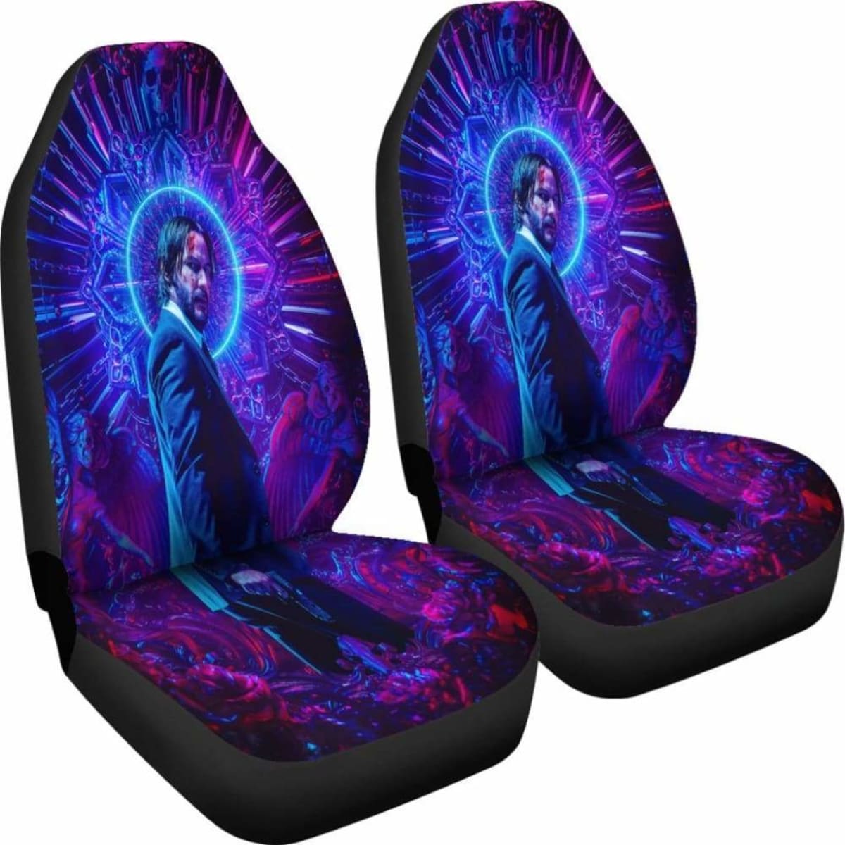 John Wick 3 2019 Car Seat Covers Universal Fit 051012