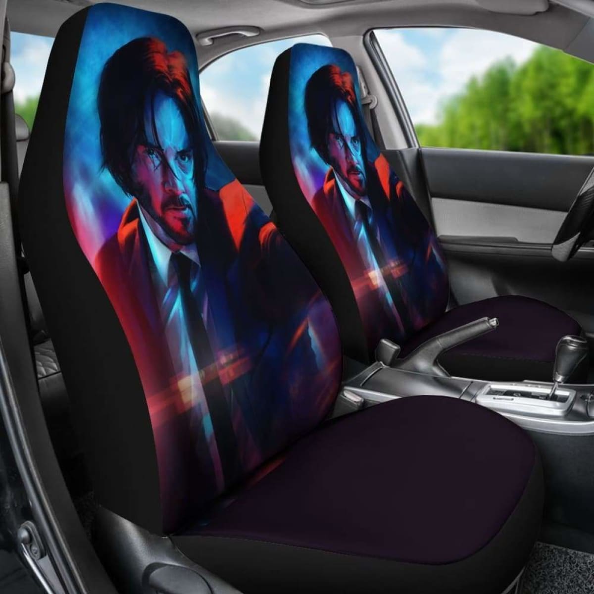 John Wick Chapter 3 Car Seat Covers Universal Fit 051012