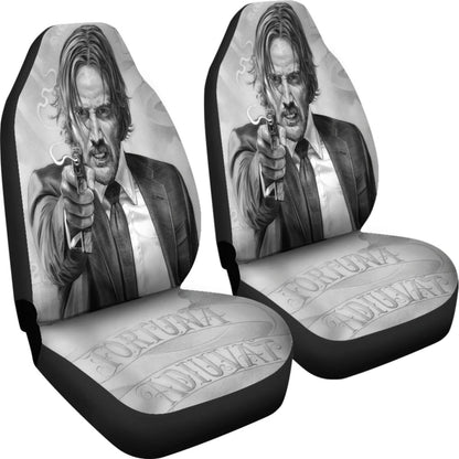 John Wick Gun Art 2020 Seat Covers Amazing Best Gift Ideas 2020 Universal Fit 090505