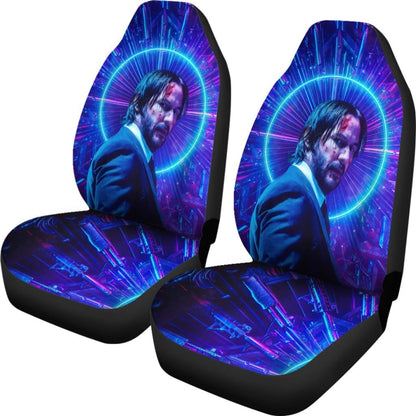 John Wick Gun Art 2020 Seat Covers 1 Amazing Best Gift Ideas 2020 Universal Fit 090505