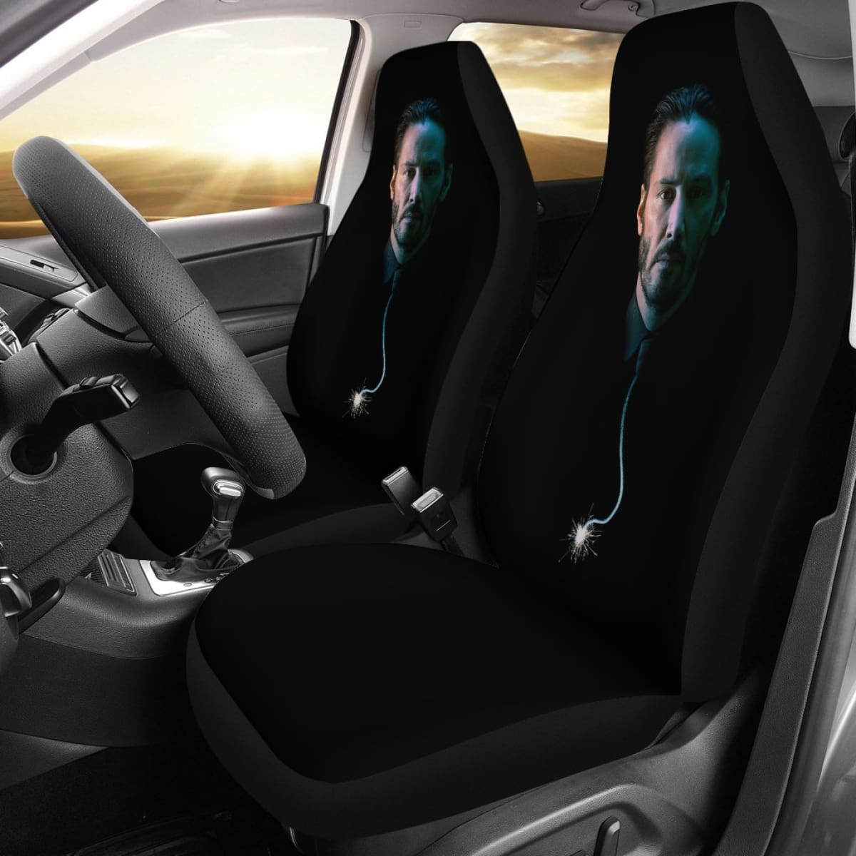 John Wick 2020 1 Seat Covers Amazing Best Gift Ideas 2020 Universal Fit 090505