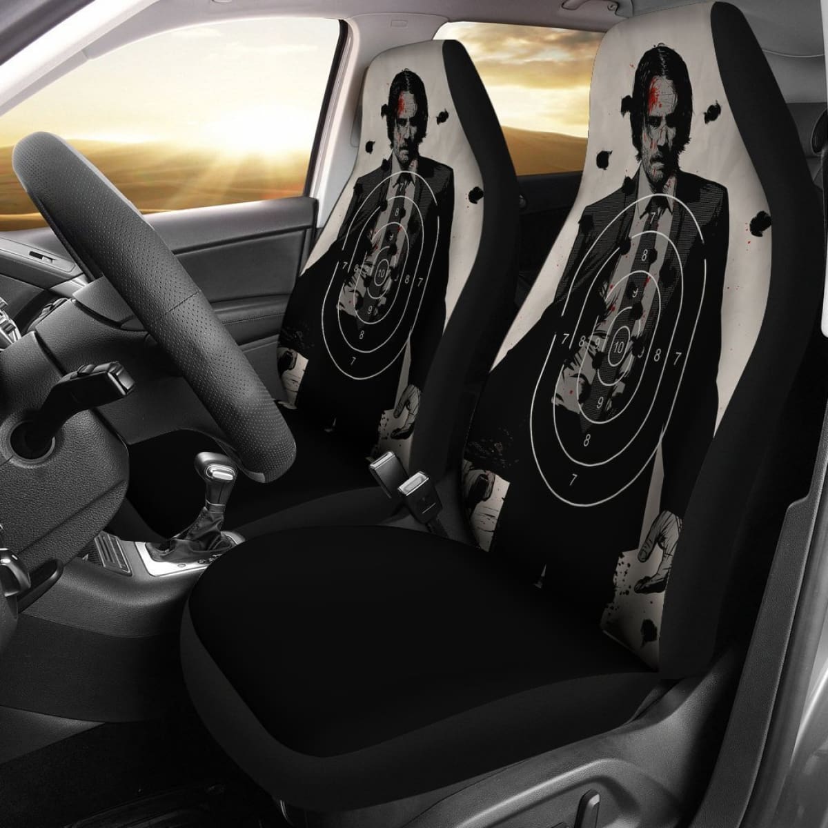 John Wicks Keanu Reeves New Target Car Seat Covers Universal Fit 225721