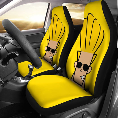 Johnny Bravo Car Seat Cover