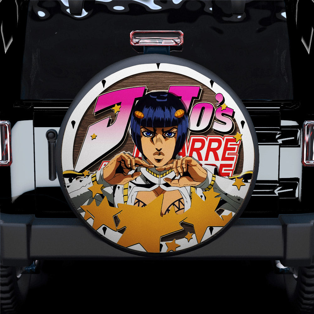 Jojo Bizarre Adventure Bruno Bucciarati Jeep Car Spare Tire Cover