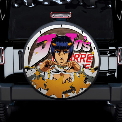 Jojo Bizarre Adventure Bruno Bucciarati Jeep Car Spare Tire Cover