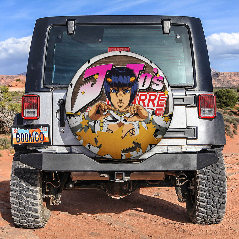 Jojo Bizarre Adventure Bruno Bucciarati Jeep Car Spare Tire Cover