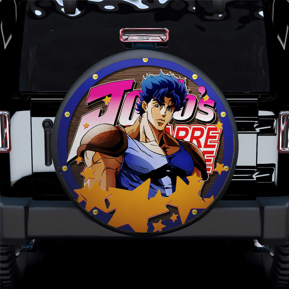 Jojo Bizarre Adventure Jonathan Joestar Jeep Car Spare Tire Cover