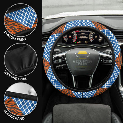 Jojo Bizarre Adventure Patterns Anime Steering Wheel Cover Custom Jojo Bizzare Adventure Anime Car Accessories