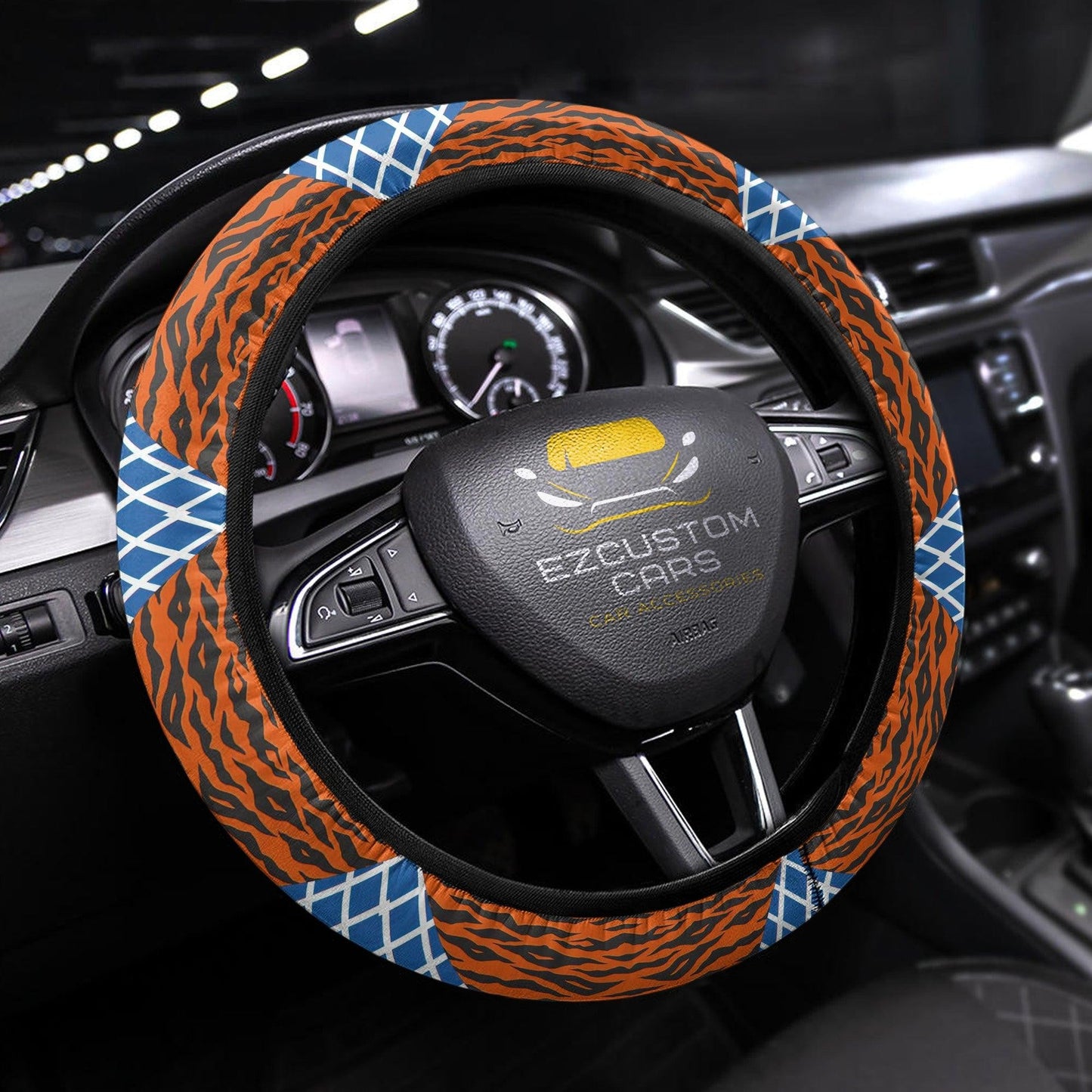 Jojo Bizarre Adventure Patterns Anime Steering Wheel Cover Custom Jojo Bizzare Adventure Anime Car Accessories