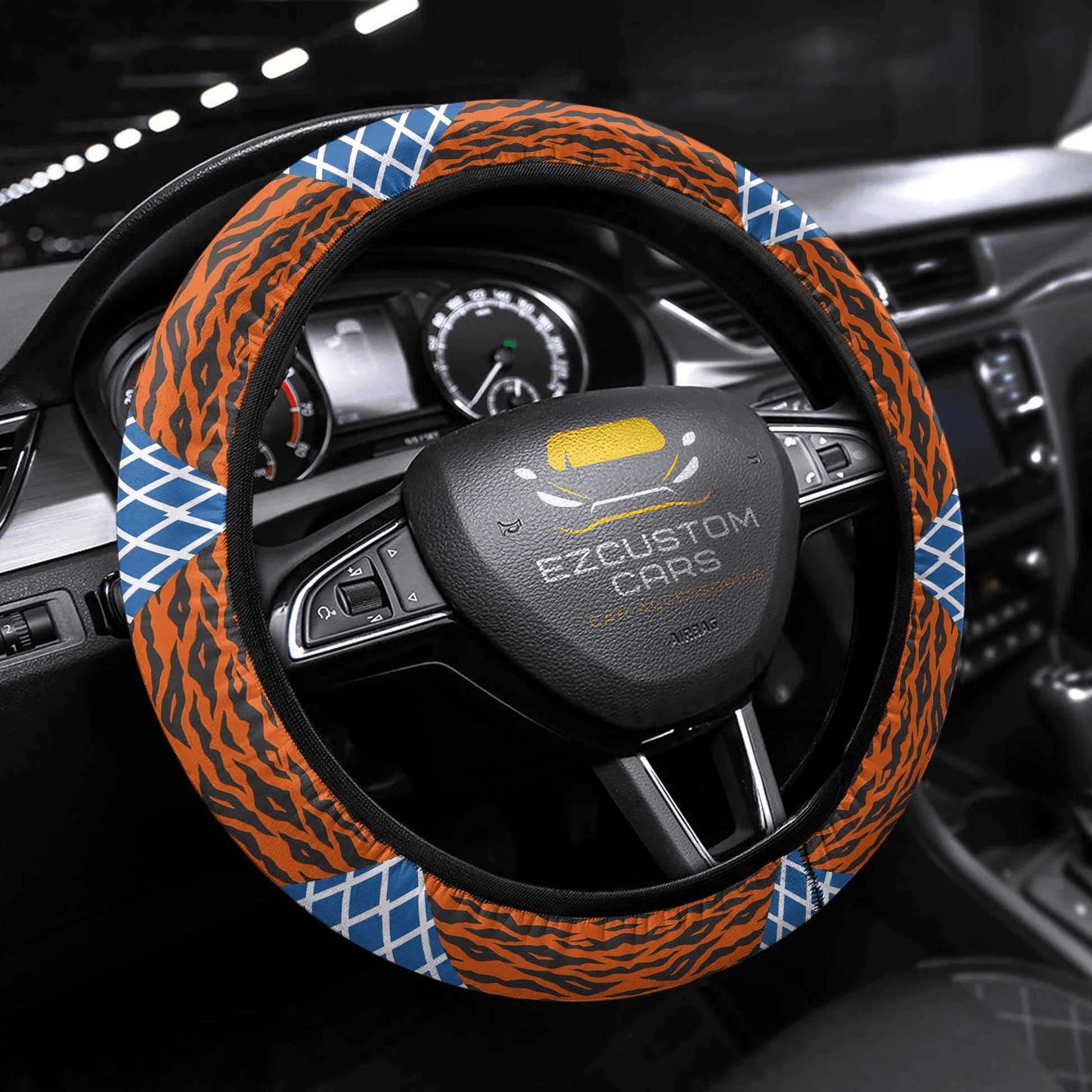 Jojo Bizarre Adventure Patterns Anime Steering Wheel Cover Custom Jojo Bizzare Adventure Anime Car Accessories