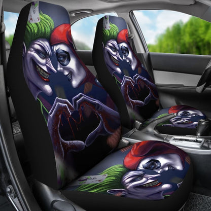 Joker And Harley Quinn Car Seat Covers Suicide Squad Movie H031020 Universal Fit 225311
