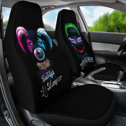 Joker And Harley Quinn Car Seat Covers Universal Fit 051312