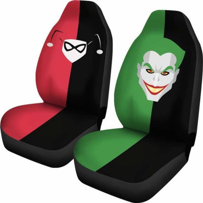 Joker And Harley Quinn Car Seat Covers Universal Fit 051312