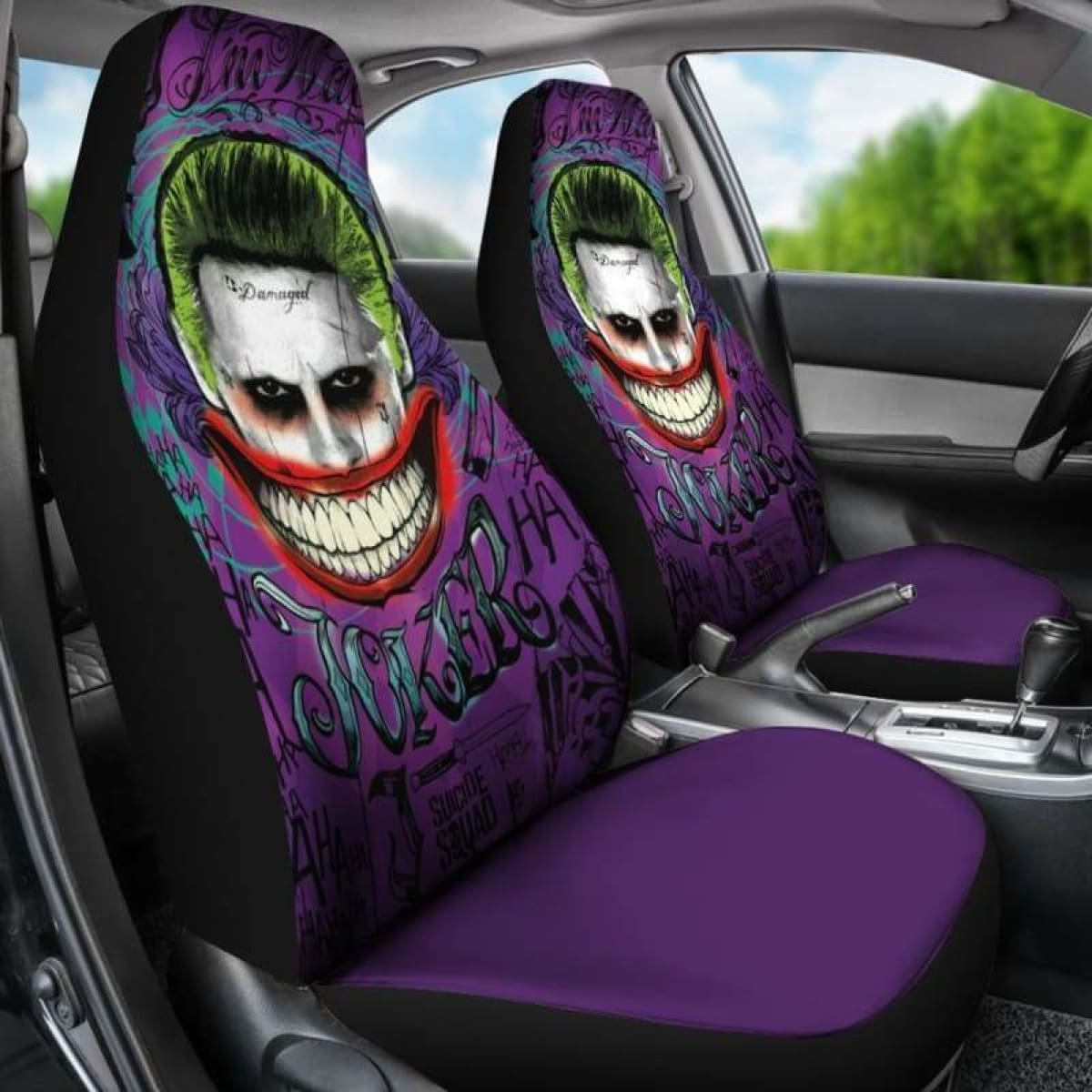 Joker Car Seat Covers Universal Fit 051312