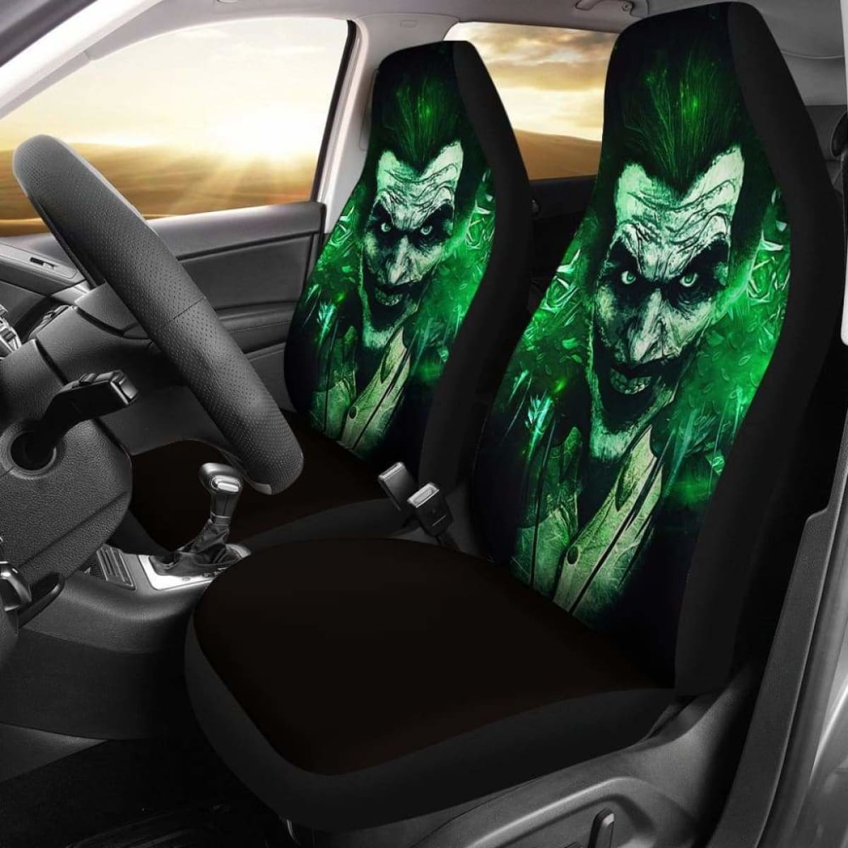 Joker Car Seat Covers 2 Universal Fit 051012