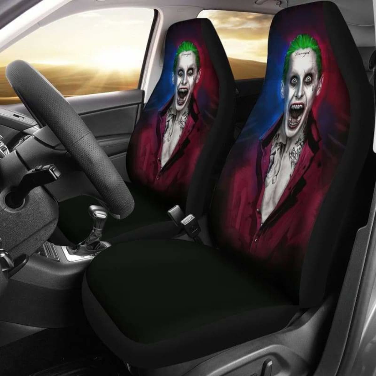 Joker Car Seat Covers Universal Fit 051312