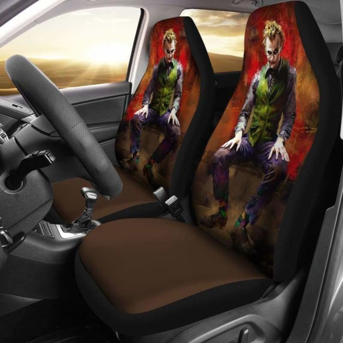 Joker Car Seat Covers Universal Fit 051312