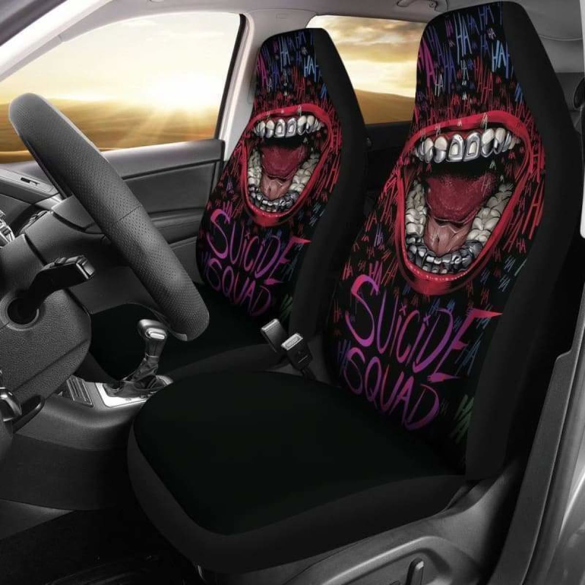 Joker Car Seat Covers Universal Fit 051312