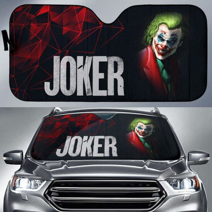 Joker Car Sun Shades Suicide Squad Movie Fan Gift Universal Fit 051012