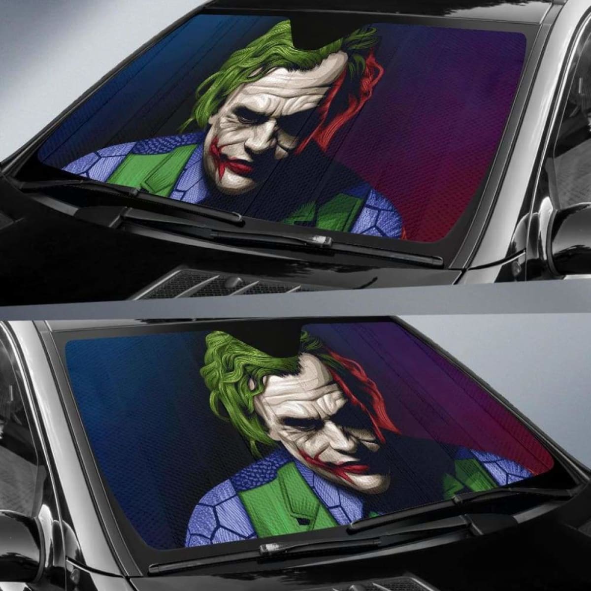 Joker Car Sun Shades 918b Universal Fit
