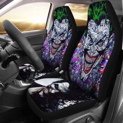 Joker Face Car Seat Covers Fan Gift Universal Fit 194801