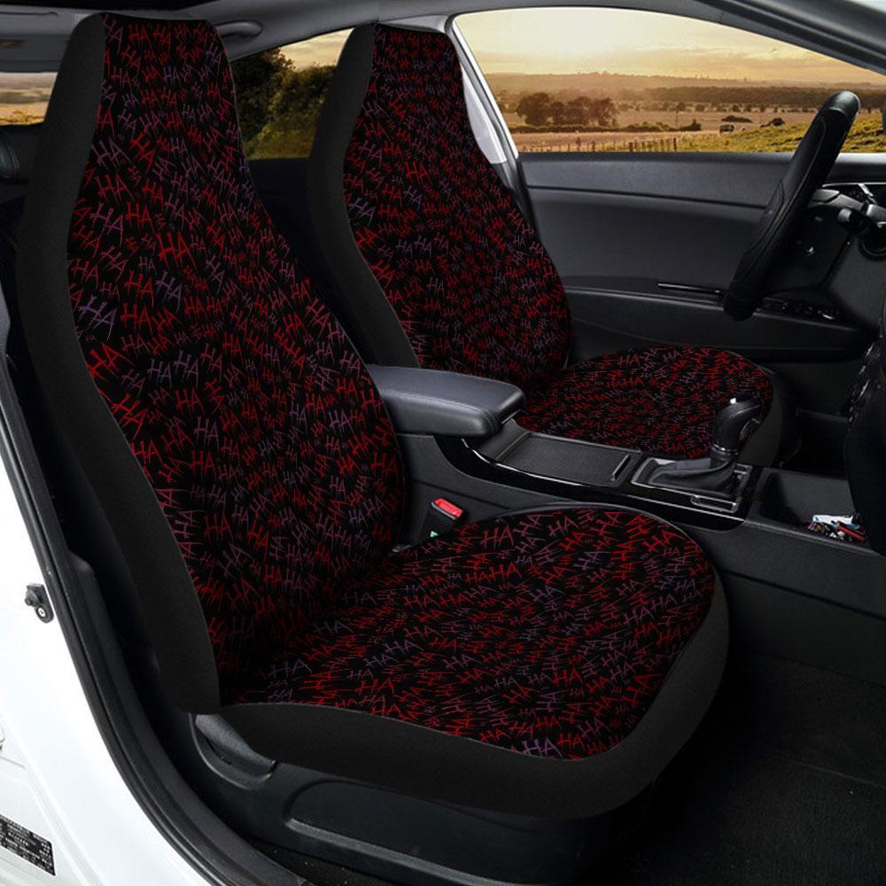 Joker Haha Pattern Car Seat Covers