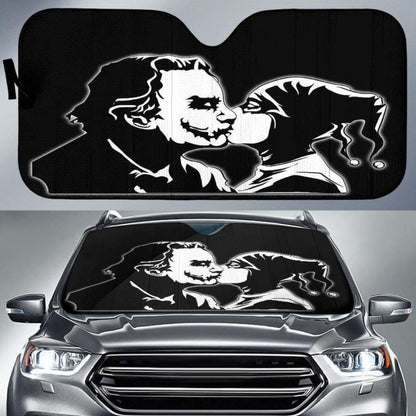 Joker Harley Quinn Car Auto Sun Shades Universal Fit 051312