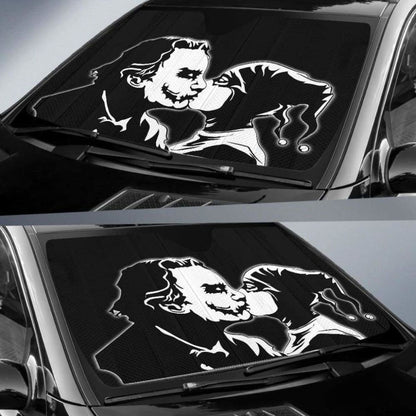 Joker Harley Quinn Car Auto Sun Shades Universal Fit 051312