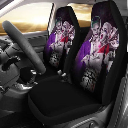 Joker Harley Quinn Car Seat Covers Universal Fit 051312