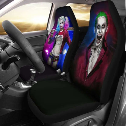 Joker Harley Quinn Car Seat Covers Universal Fit 051312