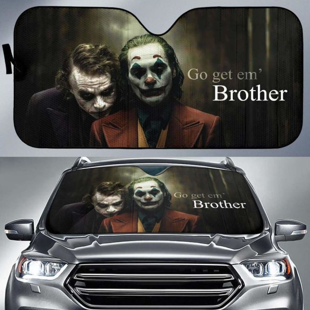 Joker Legend Brother Auto Sun Shades 918b Universal Fit