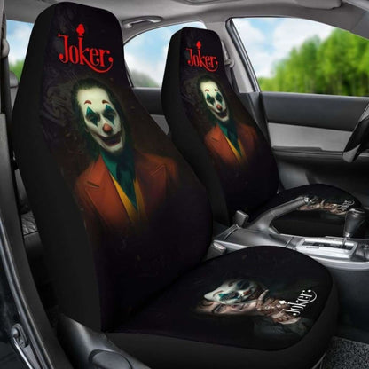 Joker New Supervillain Dc Comics Character Car Seat Covers 4 Universal Fit 051012