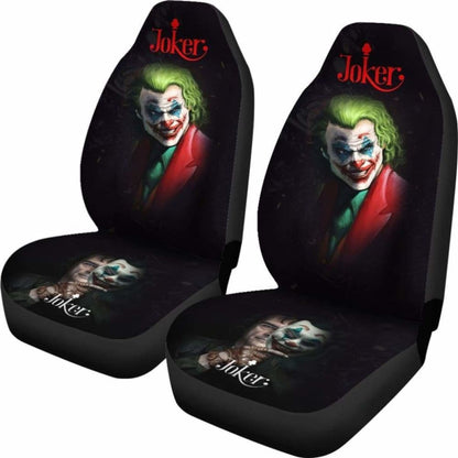 Joker New Supervillain Dc Comics Character Car Seat Covers 3 Universal Fit 051012