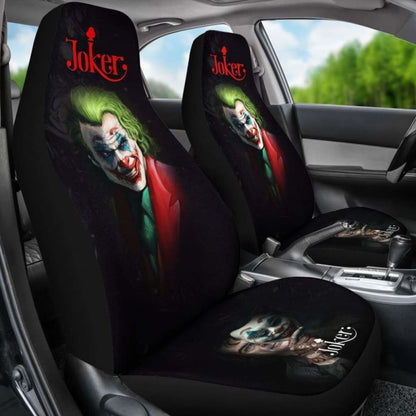 Joker New Supervillain Dc Comics Character Car Seat Covers 3 Universal Fit 051012