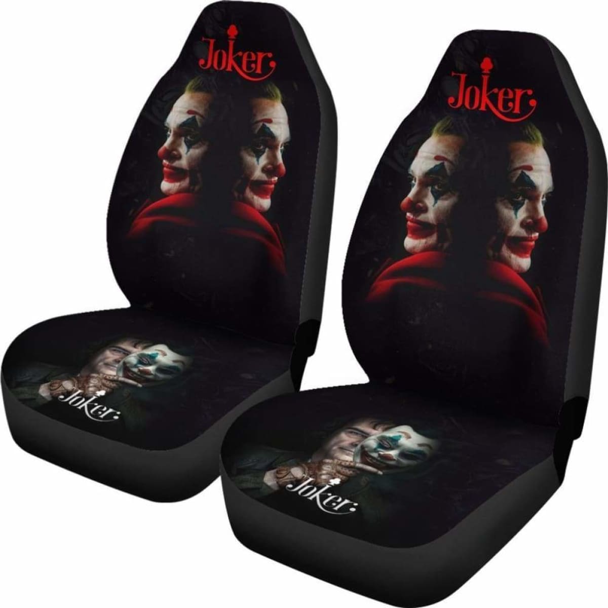 Joker New Supervillain Dc Comics Character Car Seat Covers Universal Fit 051012