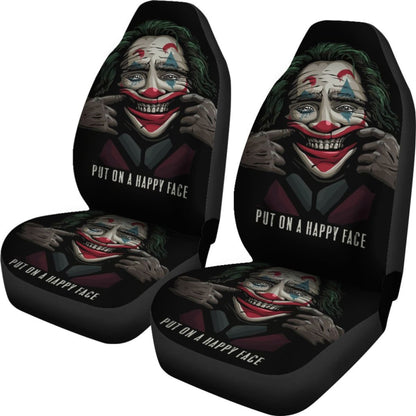 Joker Put Smile On My Face Car Seat Covers Movie H200217 Universal Fit 225311