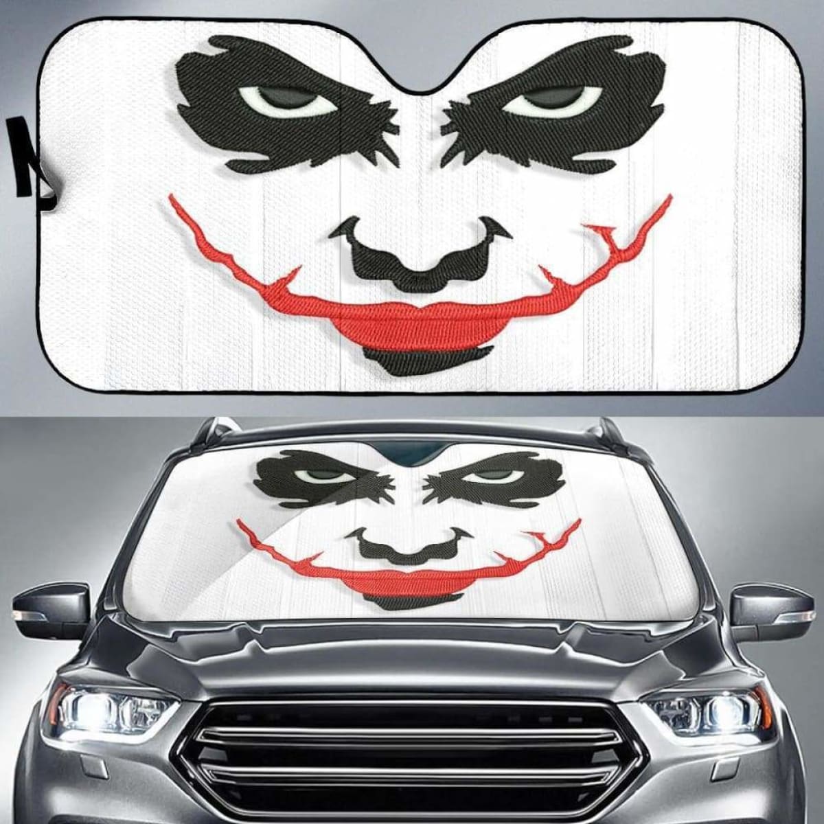 Joker Smile Auto Sun Shades 918b Universal Fit