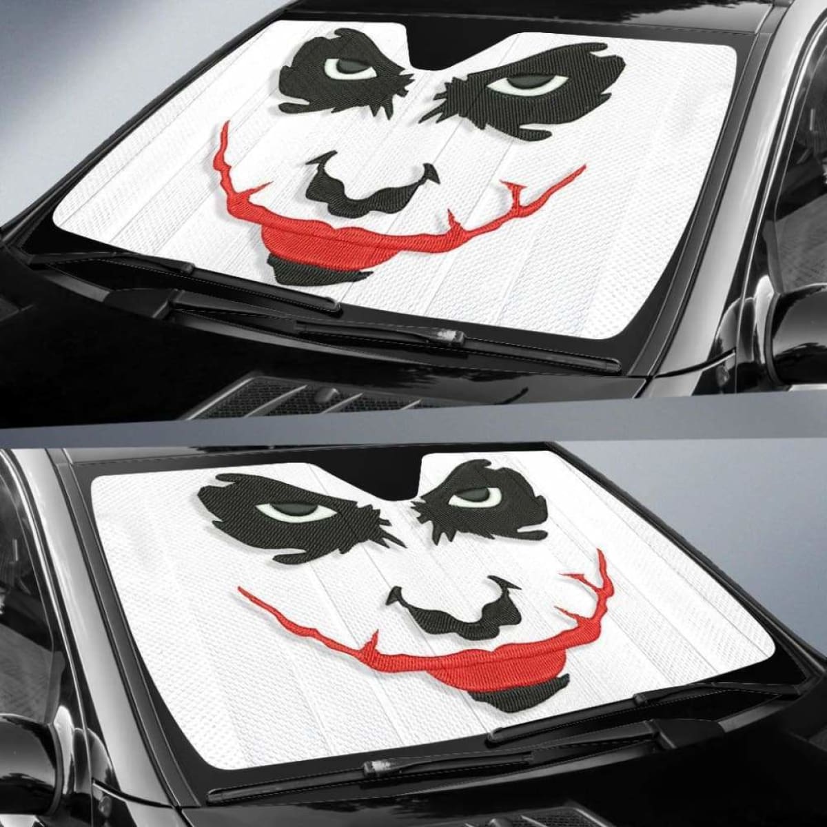 Joker Smile Auto Sun Shades 918b Universal Fit