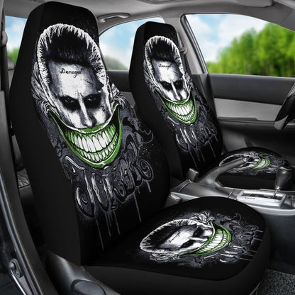 Joker Smile Suicide Squad Car Seat Covers Movie Fan Gift H031020 Universal Fit 225311