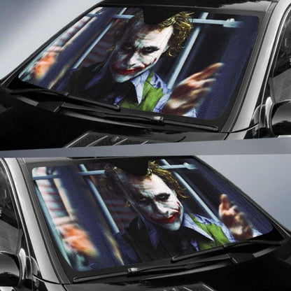 Joker Smile Sun Visor Auto Sun Shades 918b Universal Fit