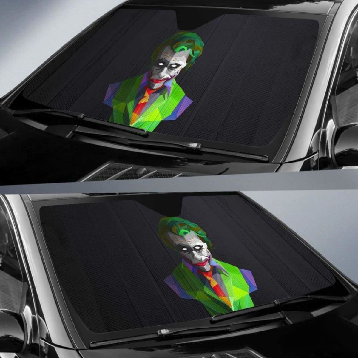 Joker Smile Sun Visor Car Sun Shades 918b Universal Fit