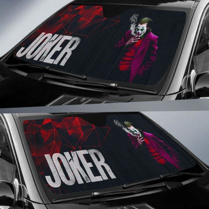 Joker Suicide Squad Car Sun Shades Movie Fan Gift Universal Fit 051012