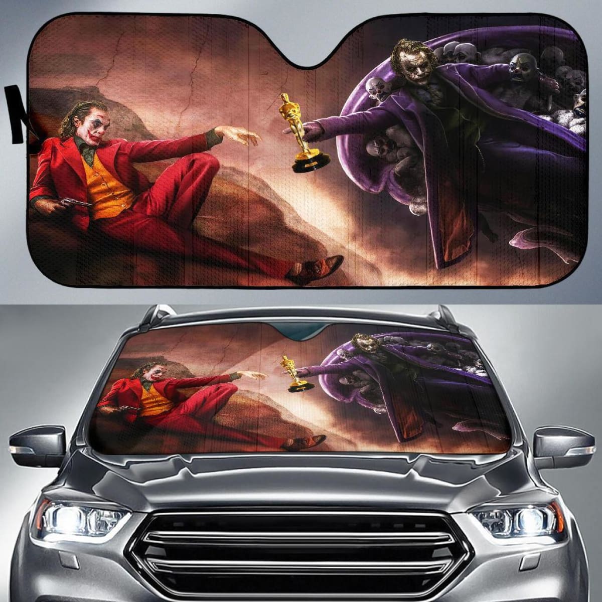 Joker Win Oscar Sunshade Universal Fit 225311