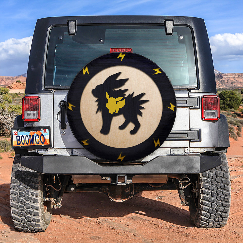 Jolteon Eevee Evolution Jeep Car Spare Tire Cover