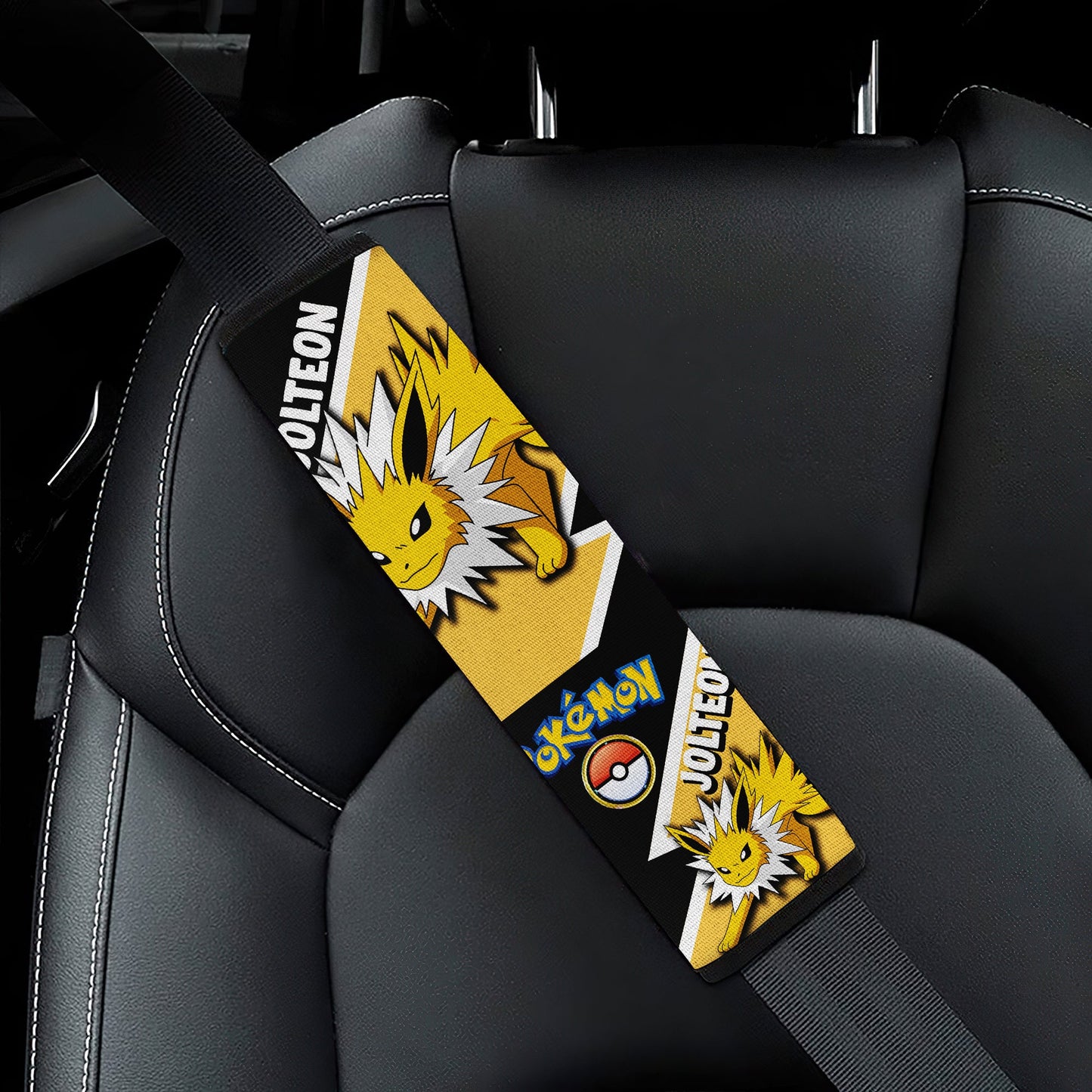 Jolteon seat belt covers Anime Custom Car Accessories