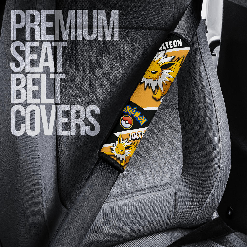 Jolteon seat belt covers Anime Custom Car Accessories