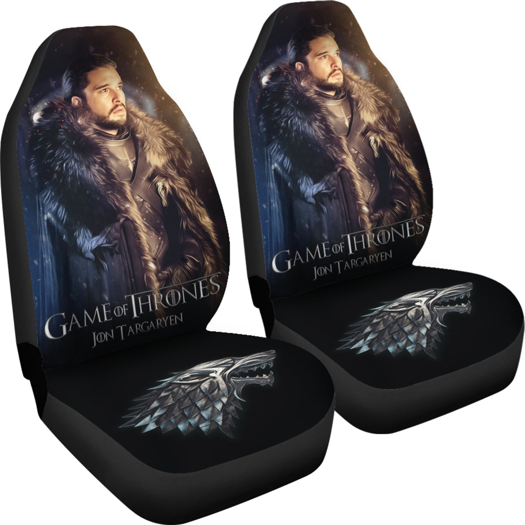 Jon Snow Car Seat Covers  Game Of Thrones Car Accessories Ci221019-05