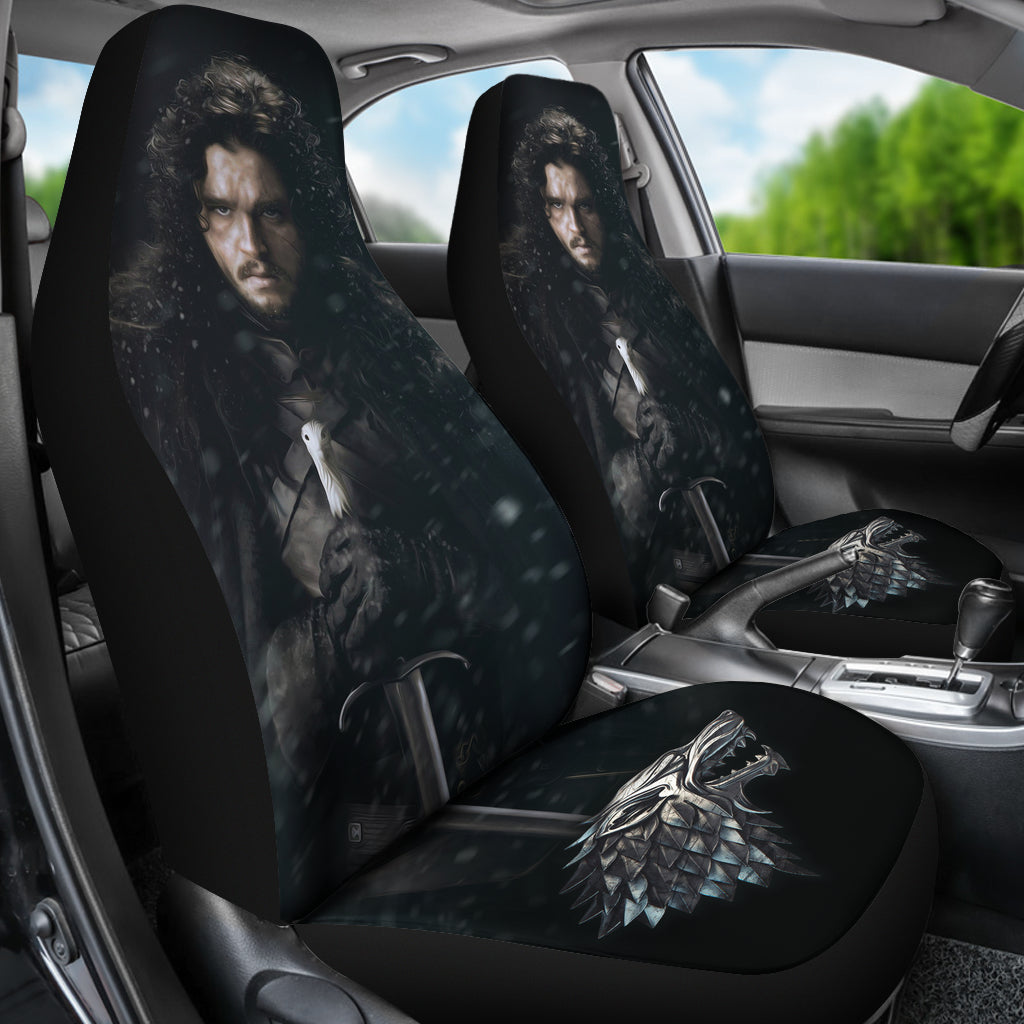 Jon Snow Car Seat Covers  Game Of Thrones Car Accessories Ci221019-04